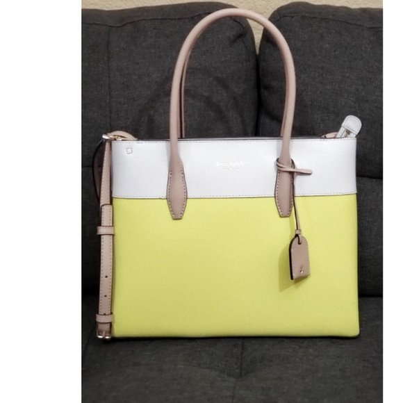 😎Kate Spade Eva Medium zip satchel bag